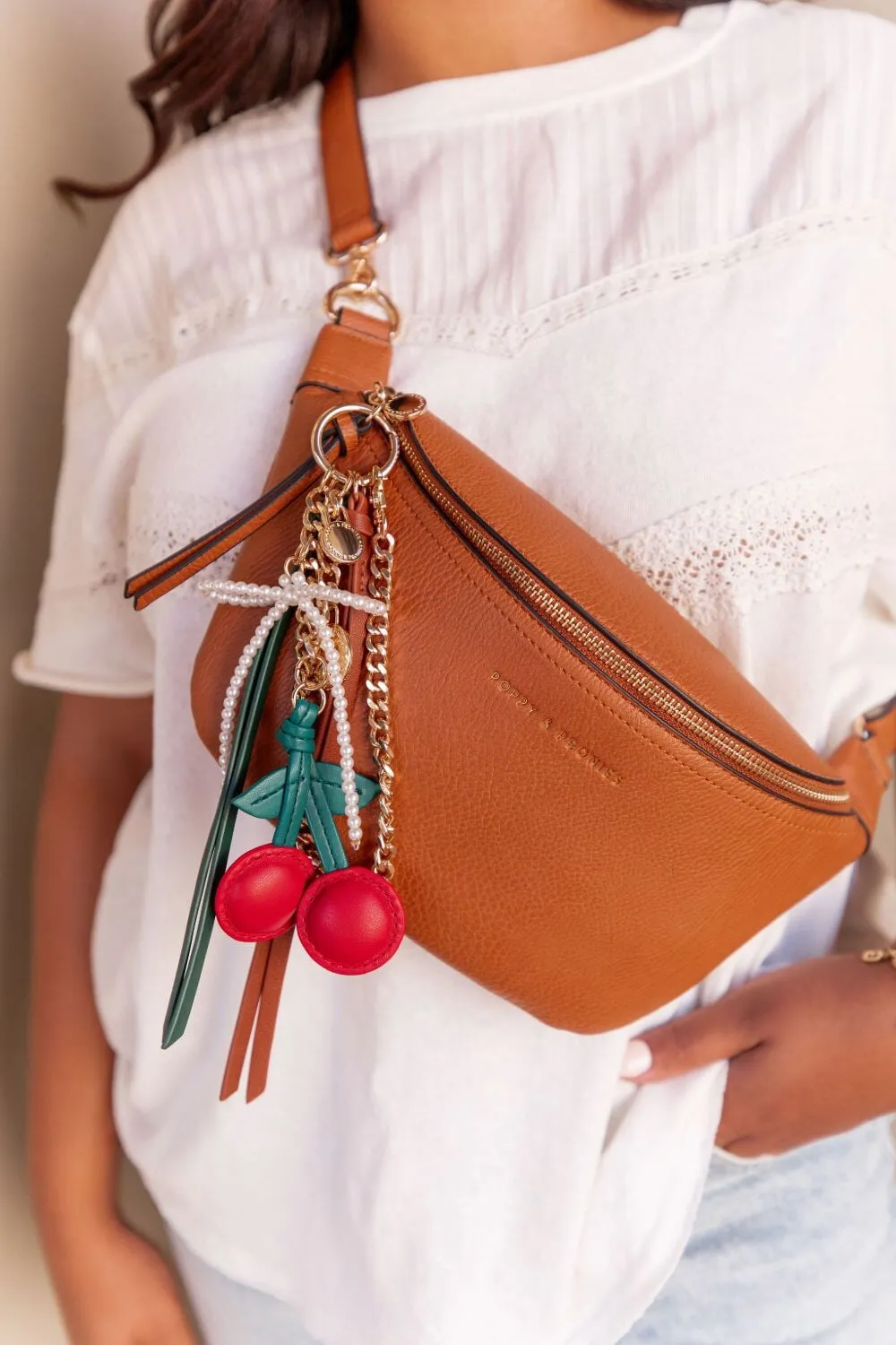 Cherry Bag Charm