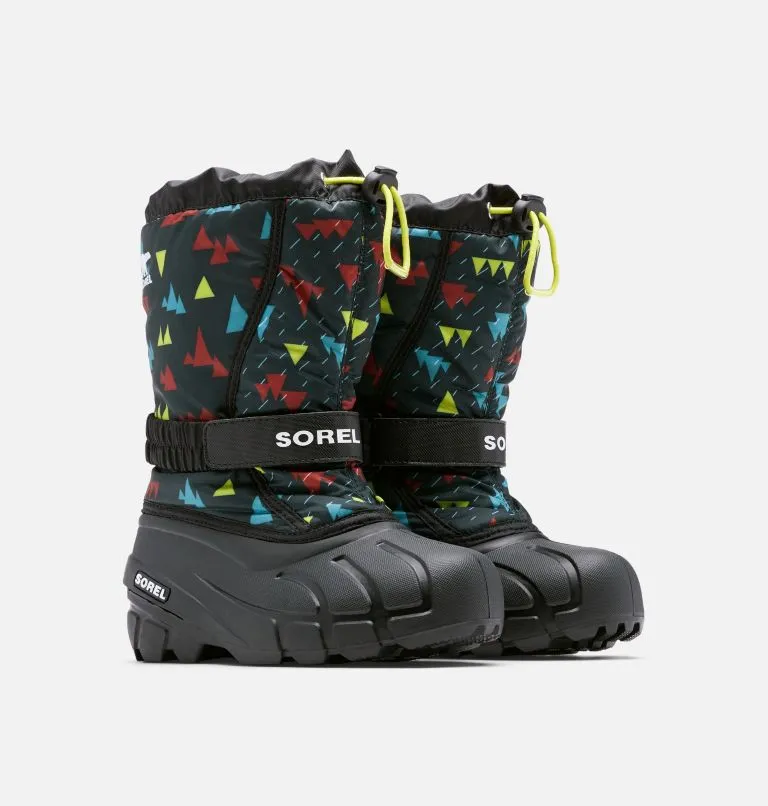 Children's Flurry Print Boot