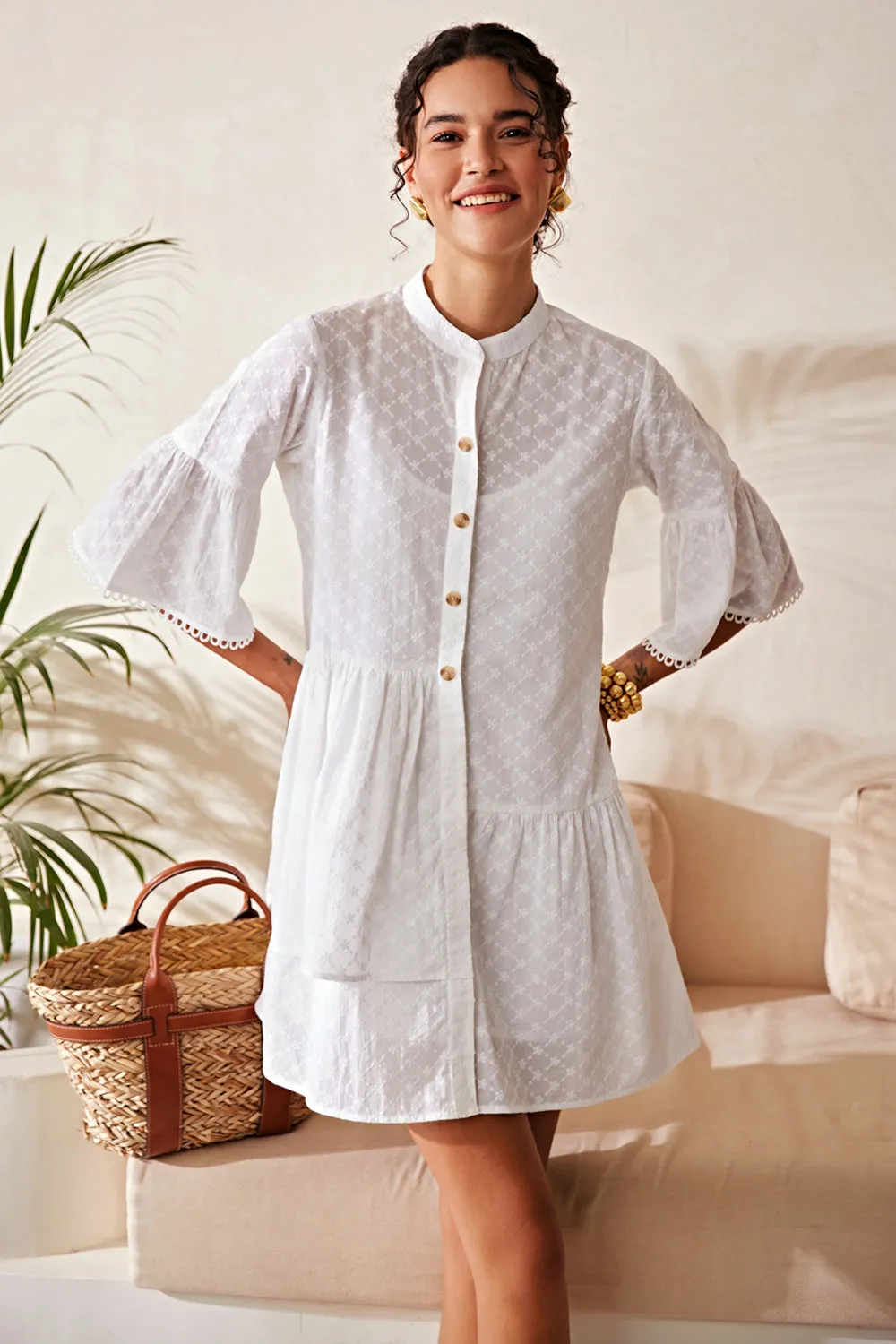 Clean Canvas Dress