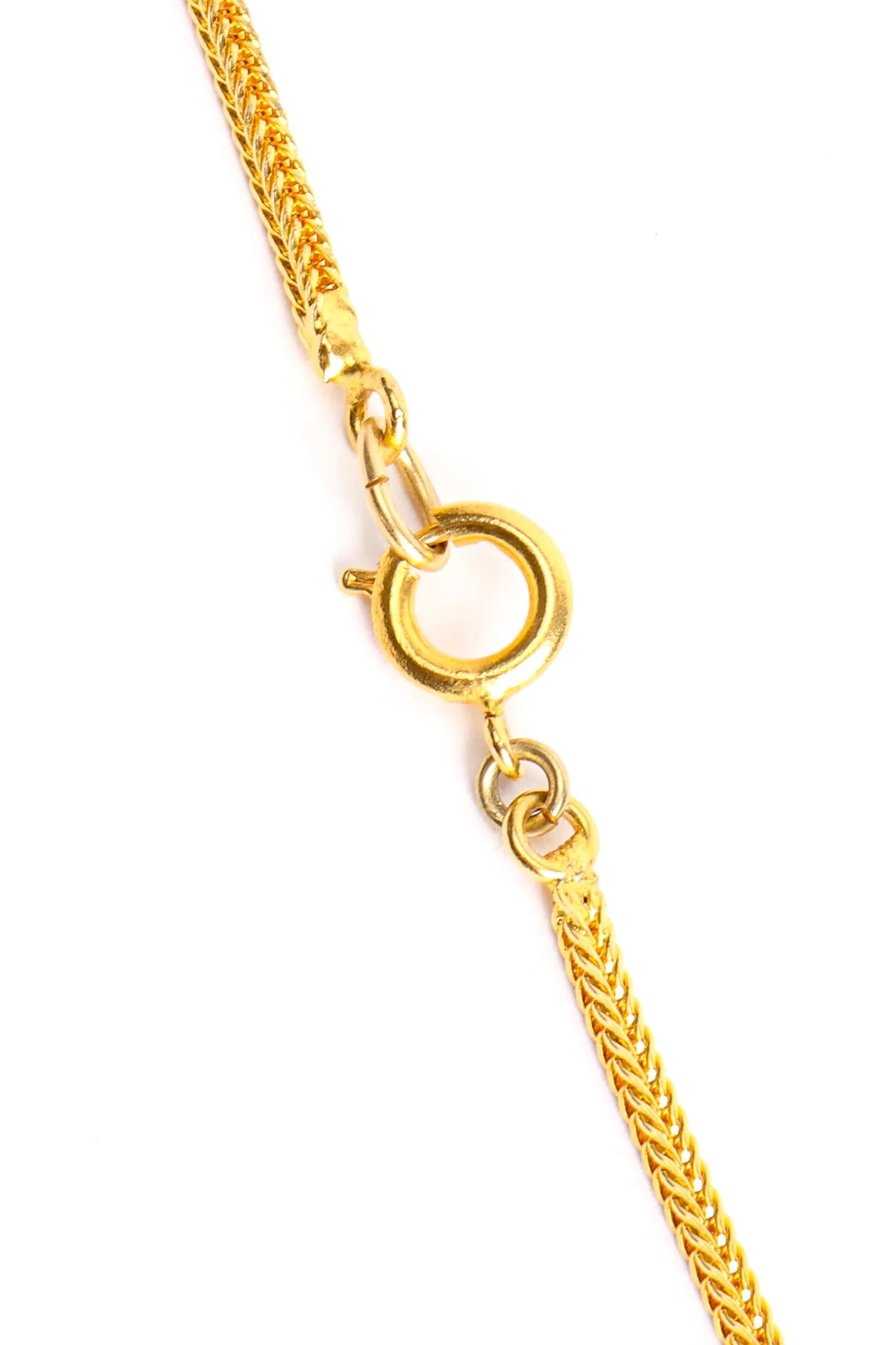 Coin Cabochon Pendant Necklace