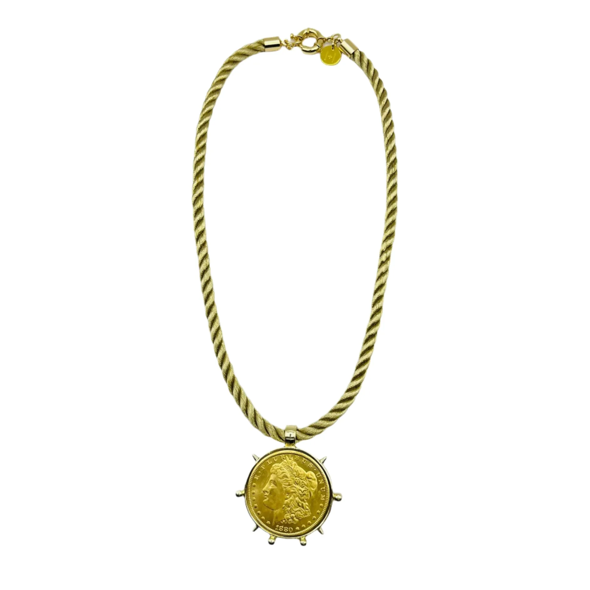 Coin Pendant Necklace