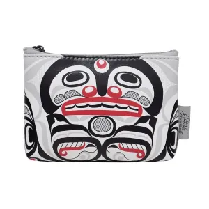 Coin Purse Killer Whale Crosshatch