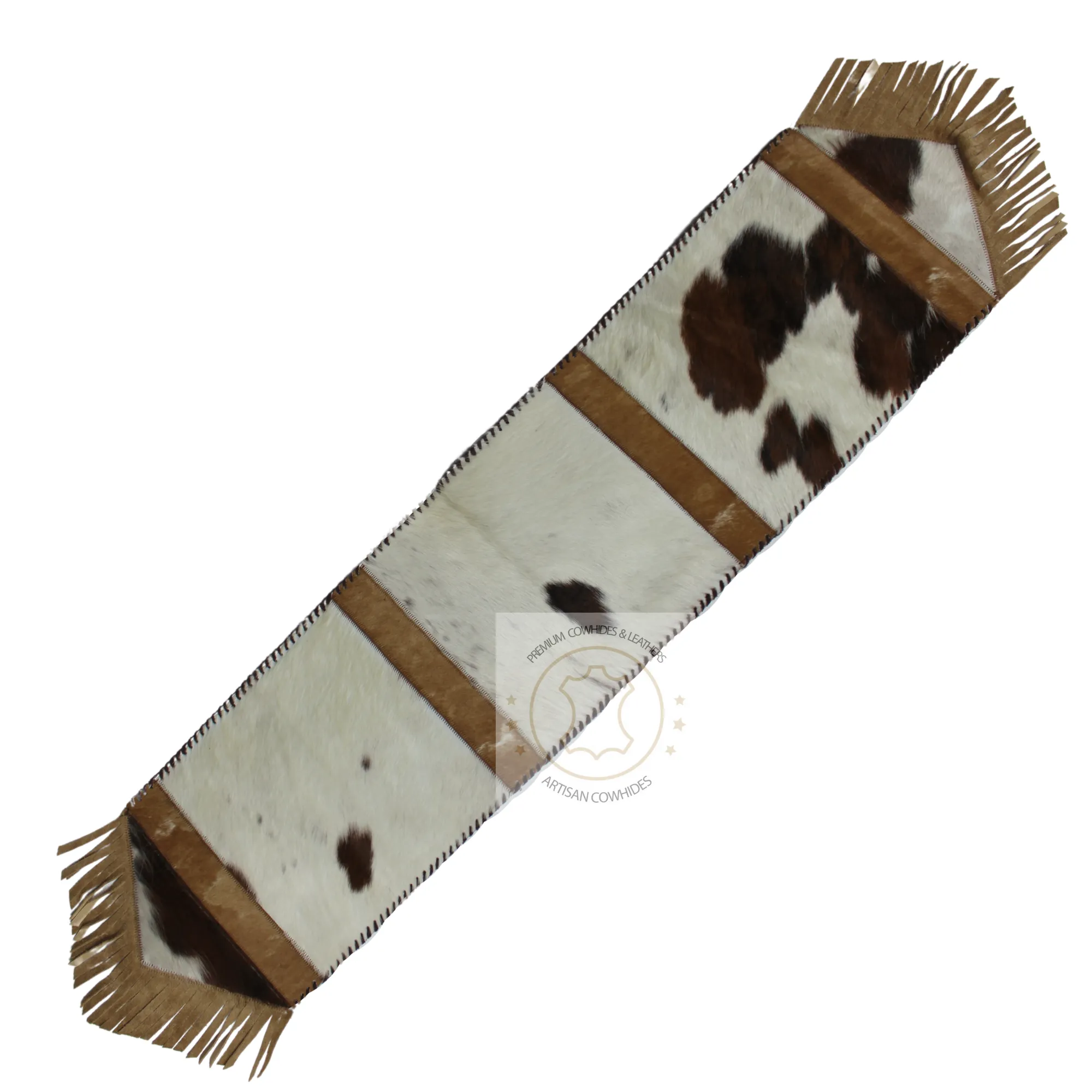 Cowhide Table Runner 5 ft long - Table Decor Runner