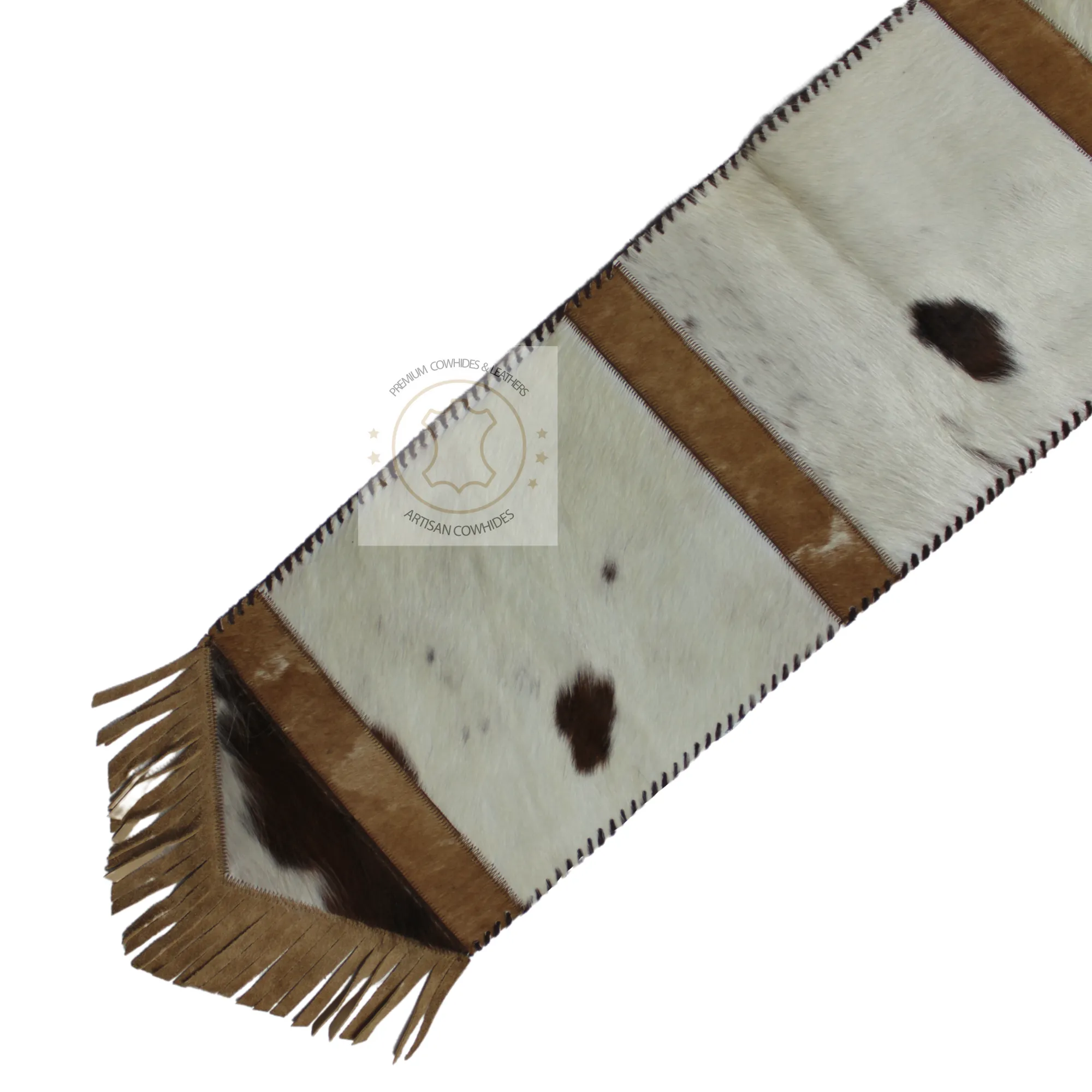 Cowhide Table Runner 5 ft long - Table Decor Runner