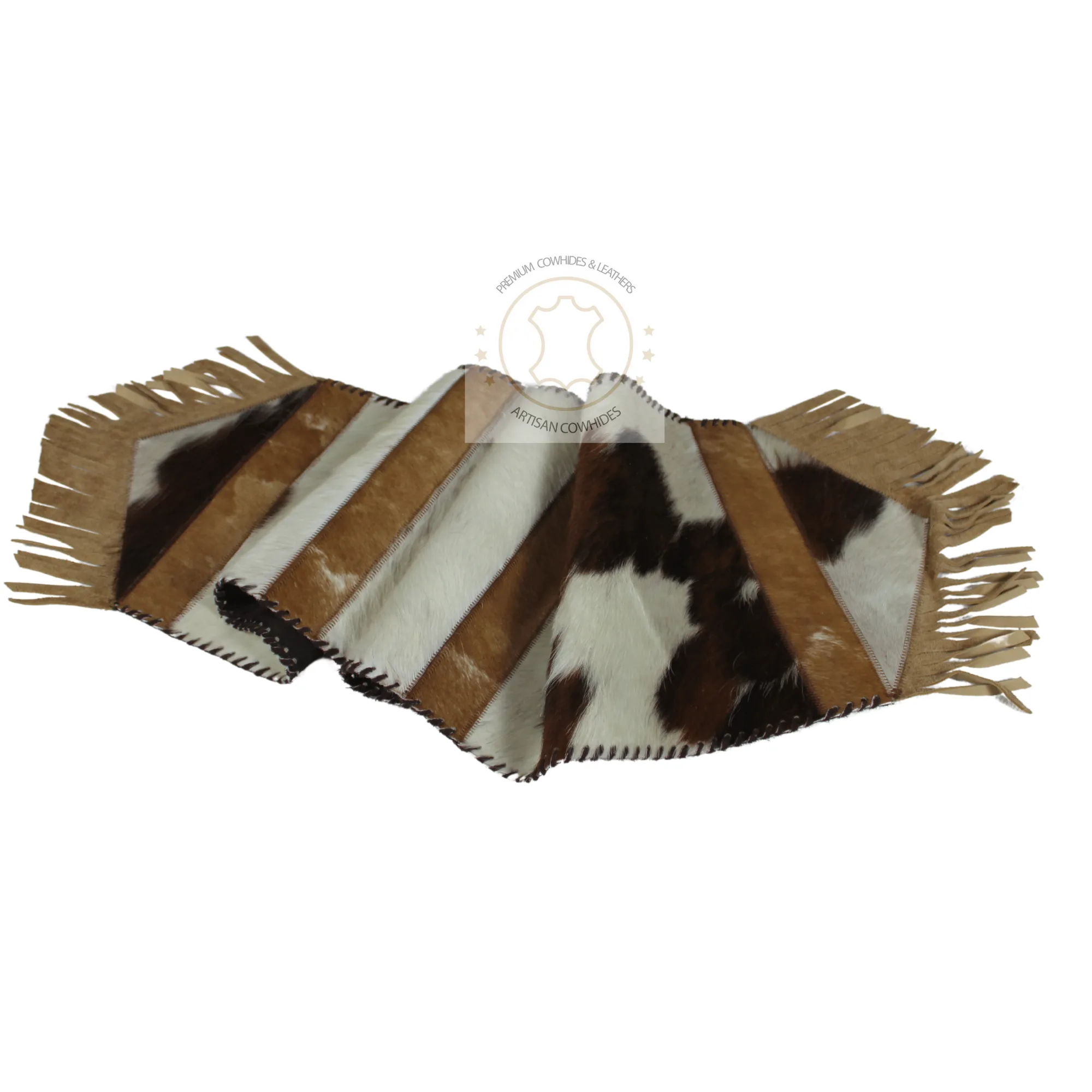 Cowhide Table Runner 5 ft long - Table Decor Runner