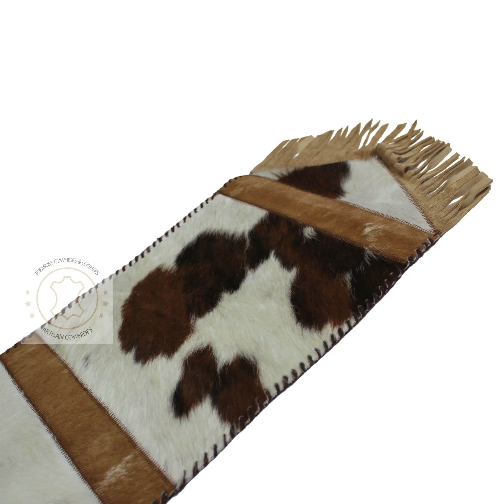 Cowhide Table Runner 5 ft long - Table Decor Runner