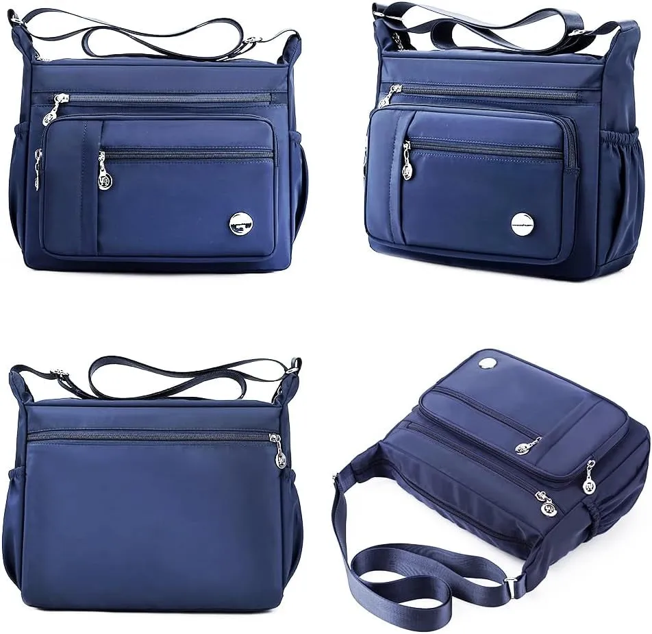 Crossbody Bag for Women, Multiple Pockets Shoulder Handbag with adjustable strap