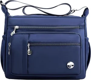 Crossbody Bag for Women, Multiple Pockets Shoulder Handbag with adjustable strap