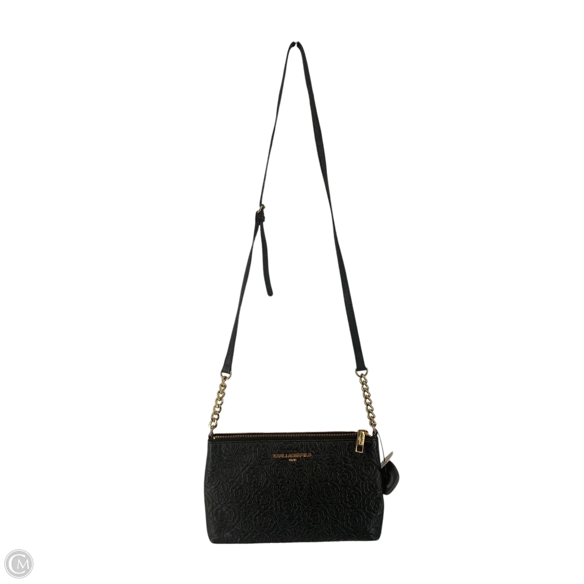 Crossbody Designer By Karl Lagerfeld, Size: Small