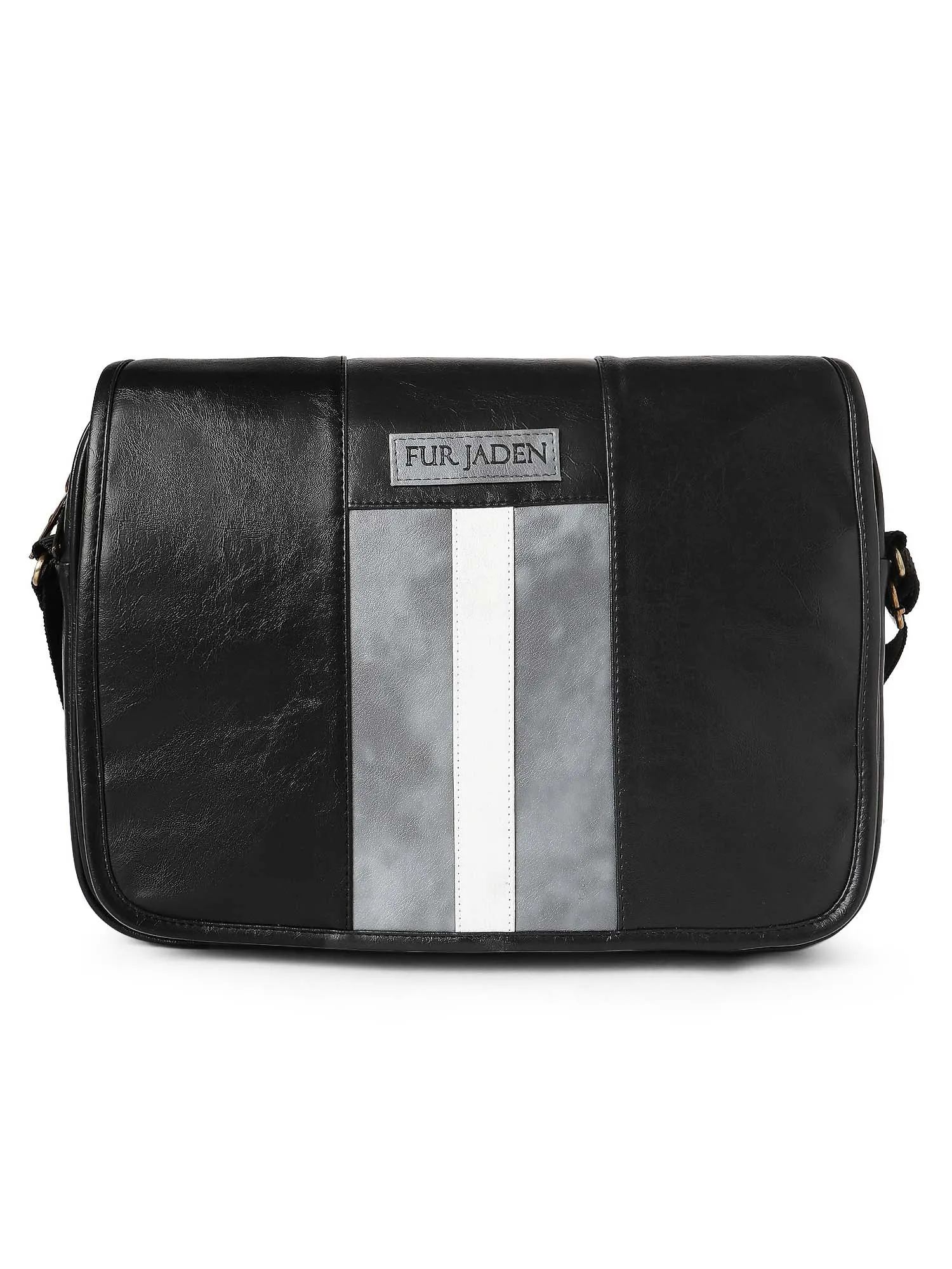 Cruelty Free Vegan Leather Crossbody (Black)