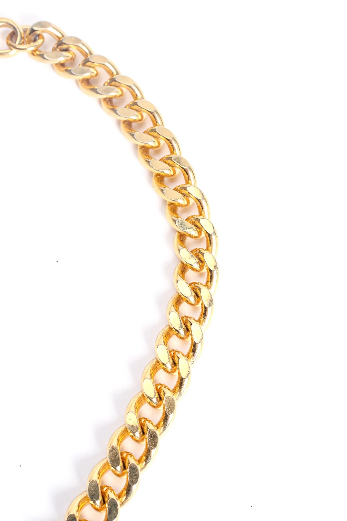 Curb Chain Coin Collar