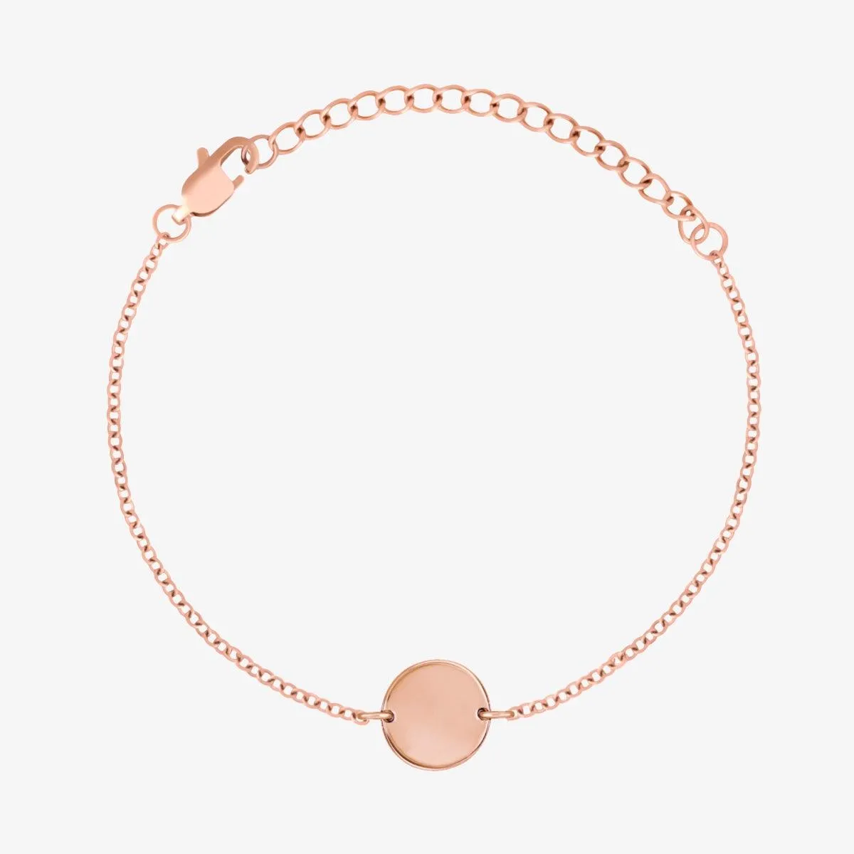 Custom Handwriting Coin Bracelet