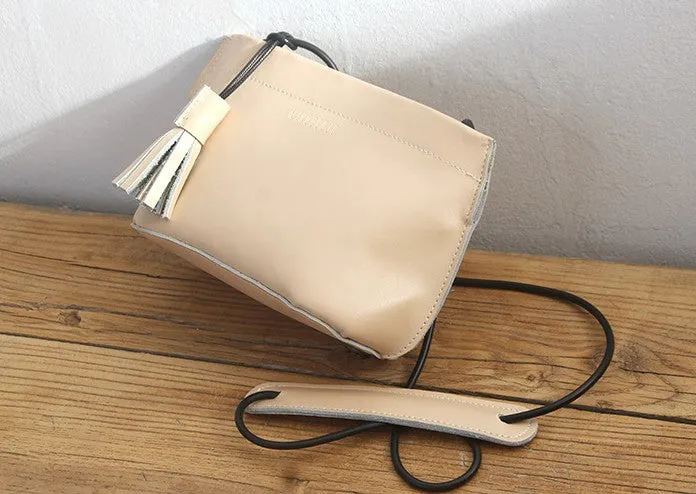 Dark Brown Womens Crossbody Leather Bags Cute Small Leather Crossbody Bags for Women