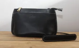 Dark Brown Womens Crossbody Leather Bags Cute Small Leather Crossbody Bags for Women