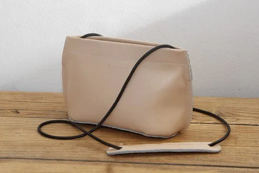 Dark Brown Womens Crossbody Leather Bags Cute Small Leather Crossbody Bags for Women