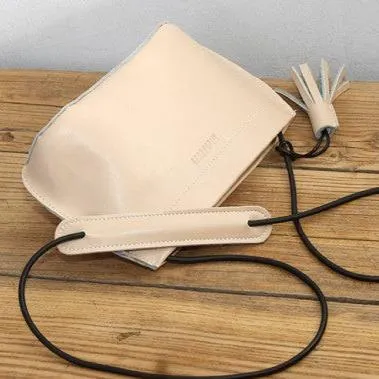 Dark Brown Womens Crossbody Leather Bags Cute Small Leather Crossbody Bags for Women