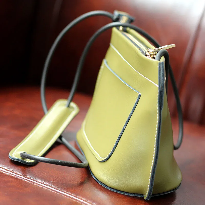 Dark Brown Womens Crossbody Leather Bags Cute Small Leather Crossbody Bags for Women