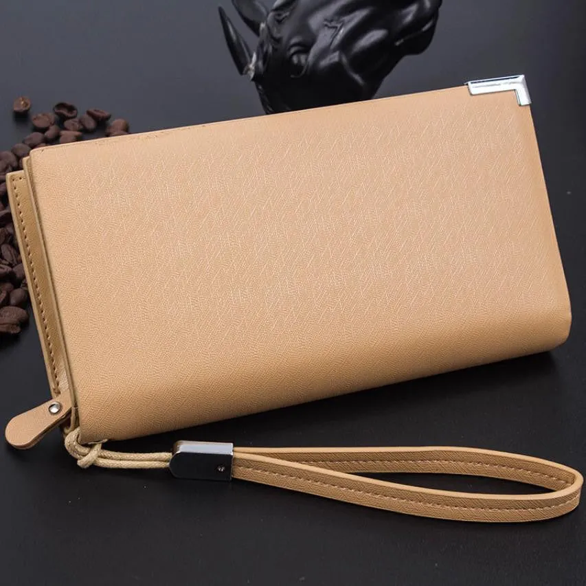 Designer Men's Multifunction Long Wallet