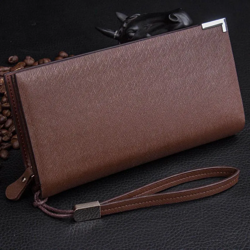 Designer Men's Multifunction Long Wallet