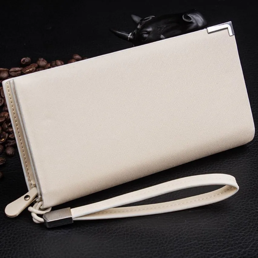 Designer Men's Multifunction Long Wallet