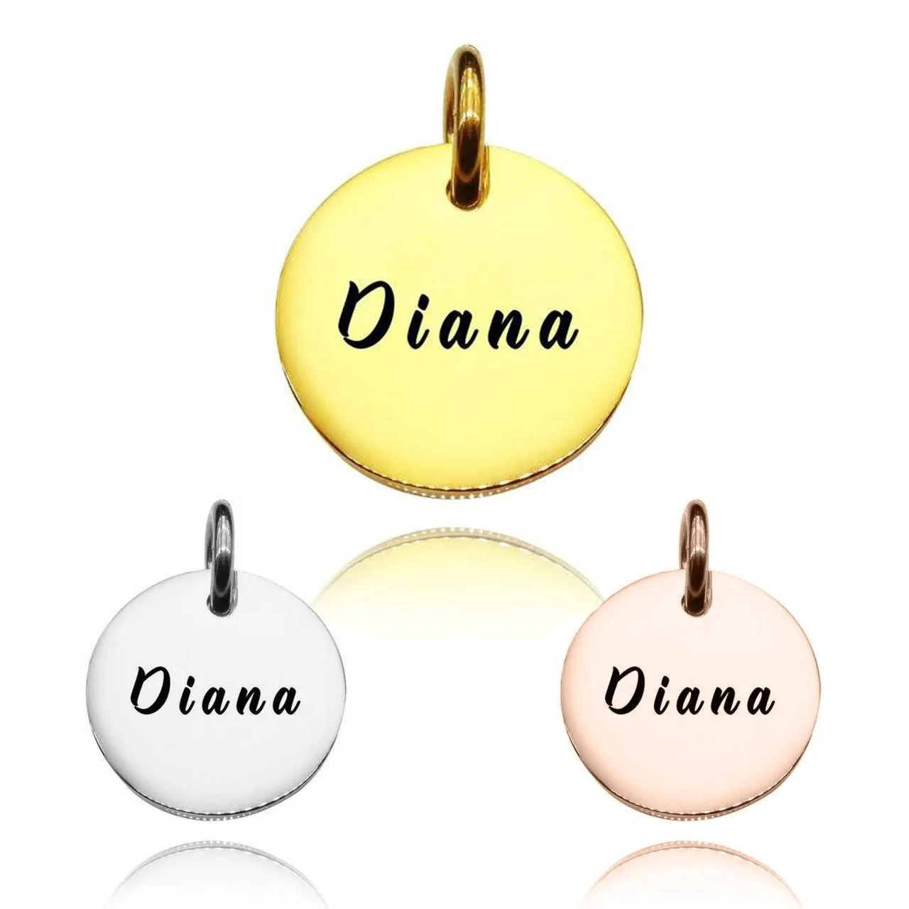 Disc Charm for Keyring
