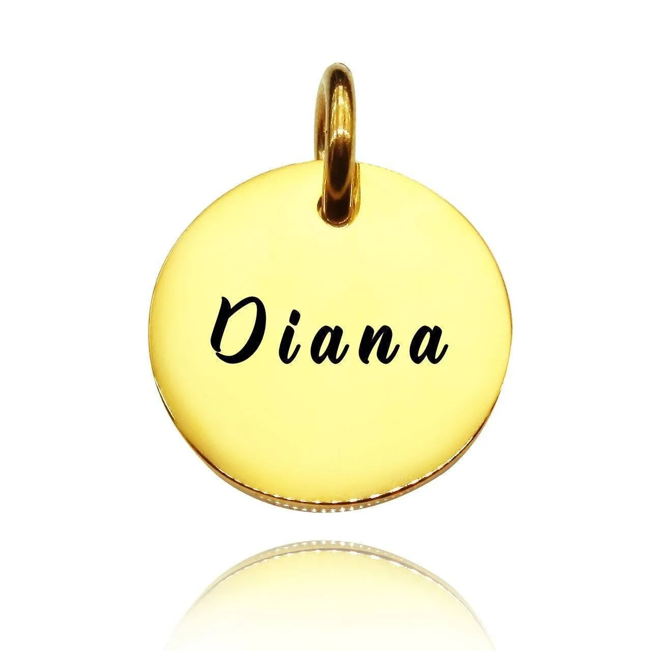 Disc Charm for Keyring