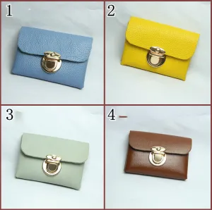 DIY Leather Card Holder Kit DIY Leather Coin Wallet Kit DIY Leather Projects DIY Leather Kit