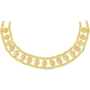 Double Chain Coin Choker