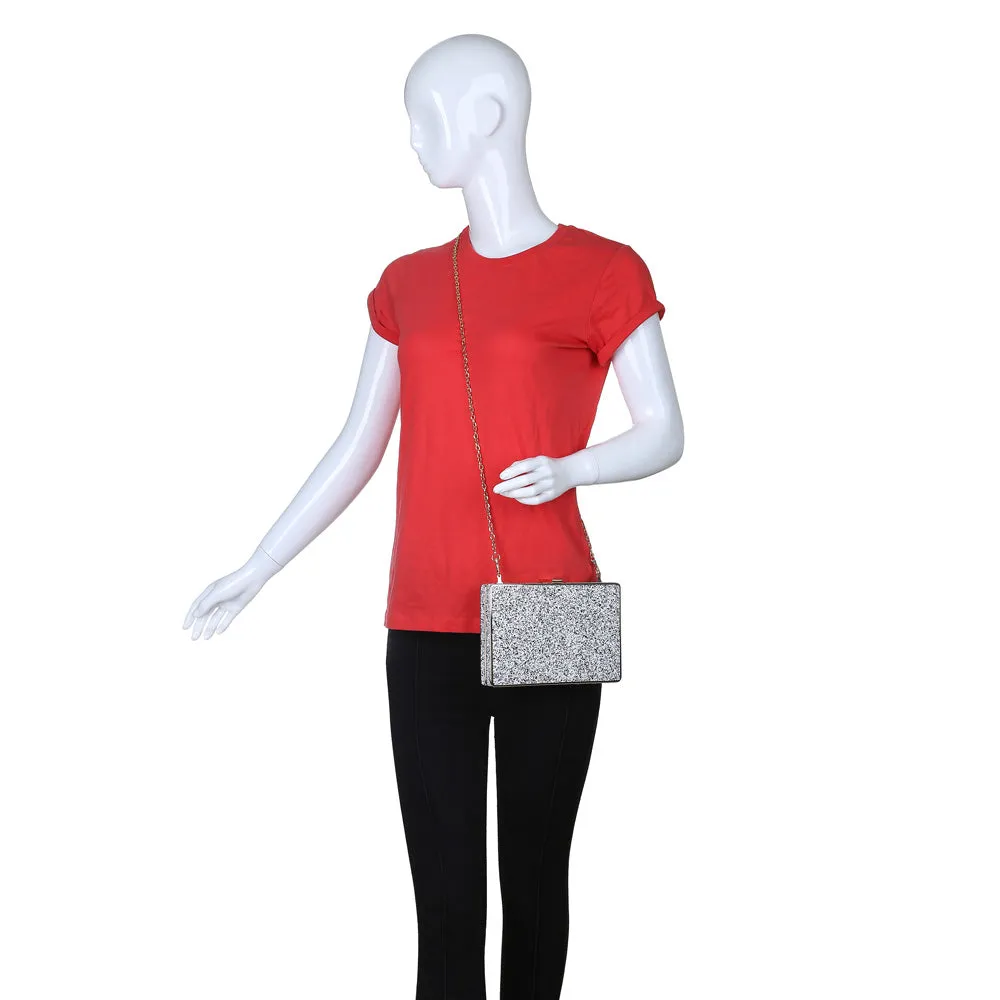 Edith Glitter Clutch