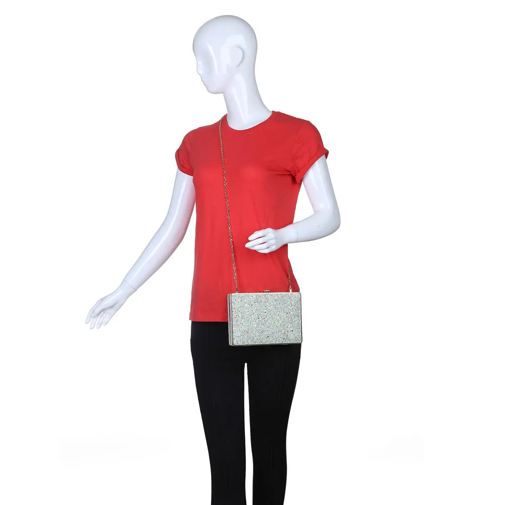 Edith Glitter Clutch