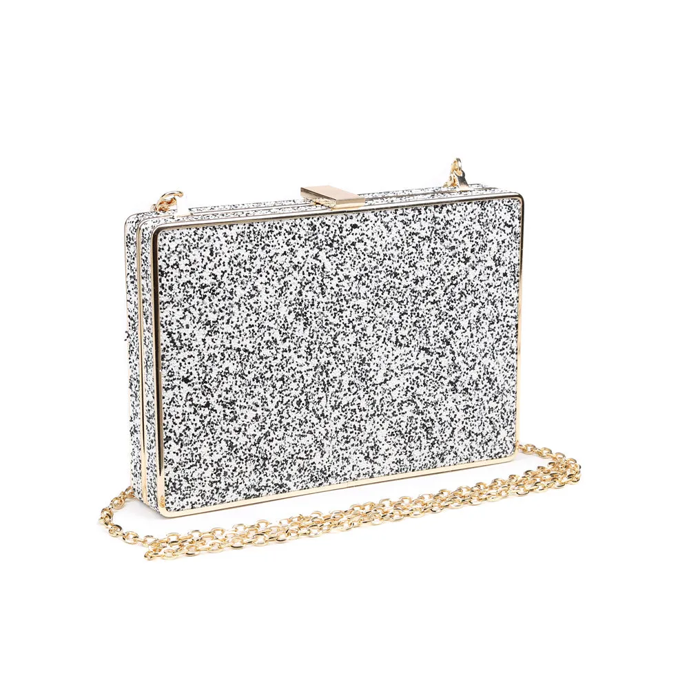 Edith Glitter Clutch