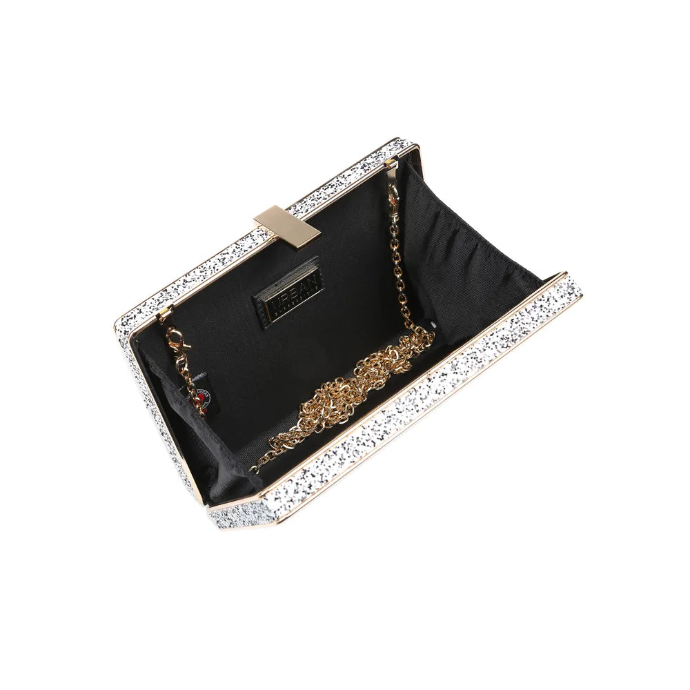 Edith Glitter Clutch