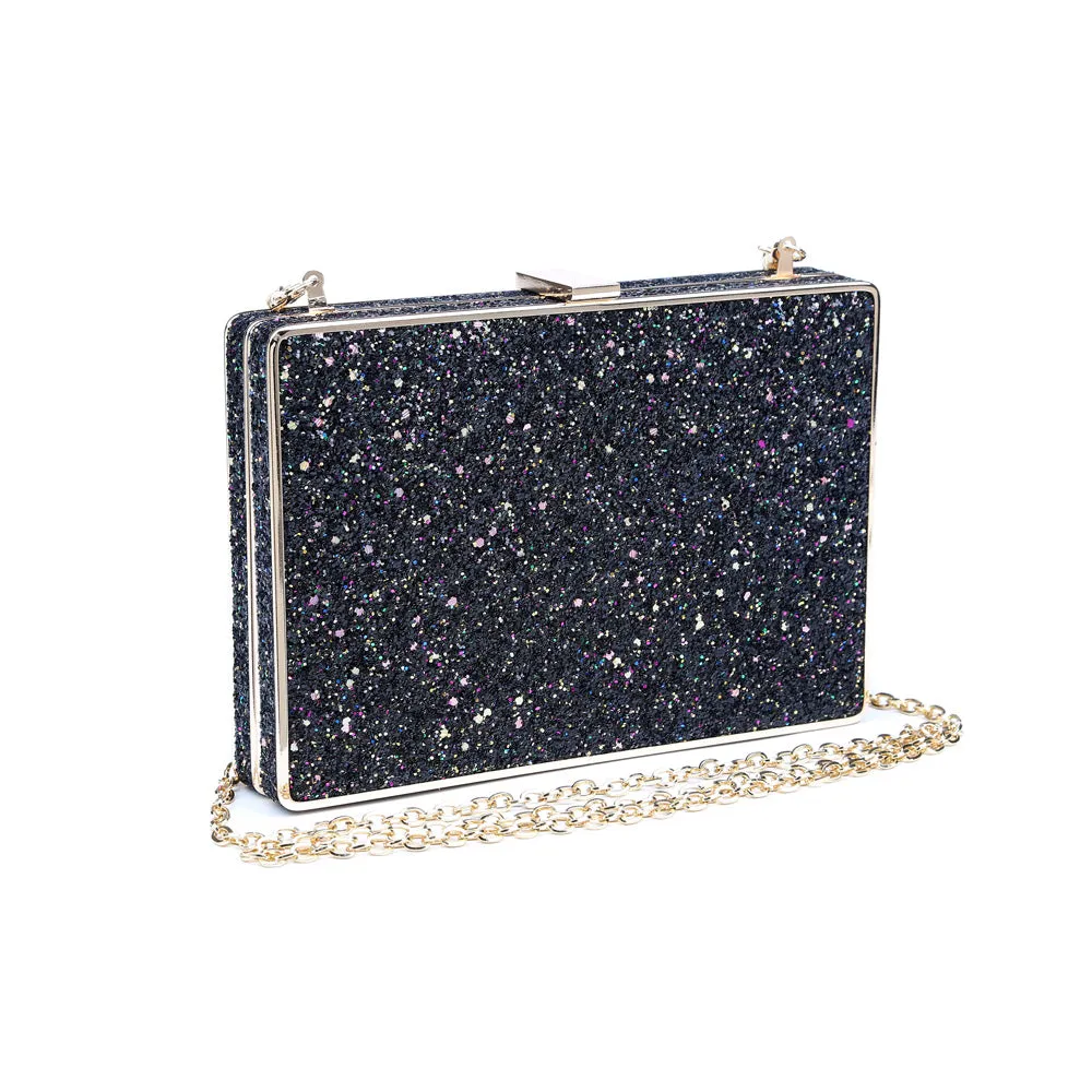 Edith Glitter Clutch