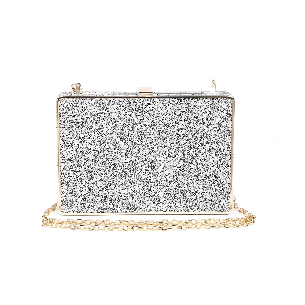 Edith Glitter Clutch