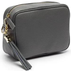Elie Beaumont Slate Leather Bag