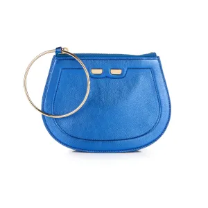 Ellie Bangle in Metallic Royal Blue