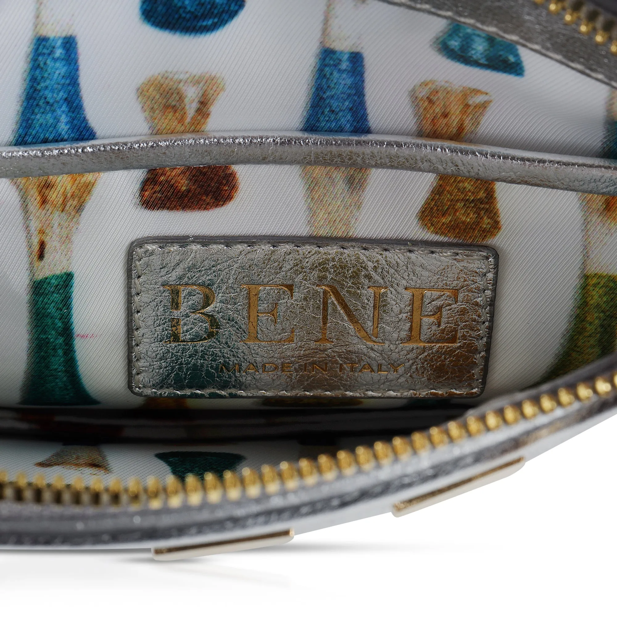 Ellie Bangle in Metallic Silver