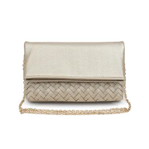 Ember Metallic Clutch