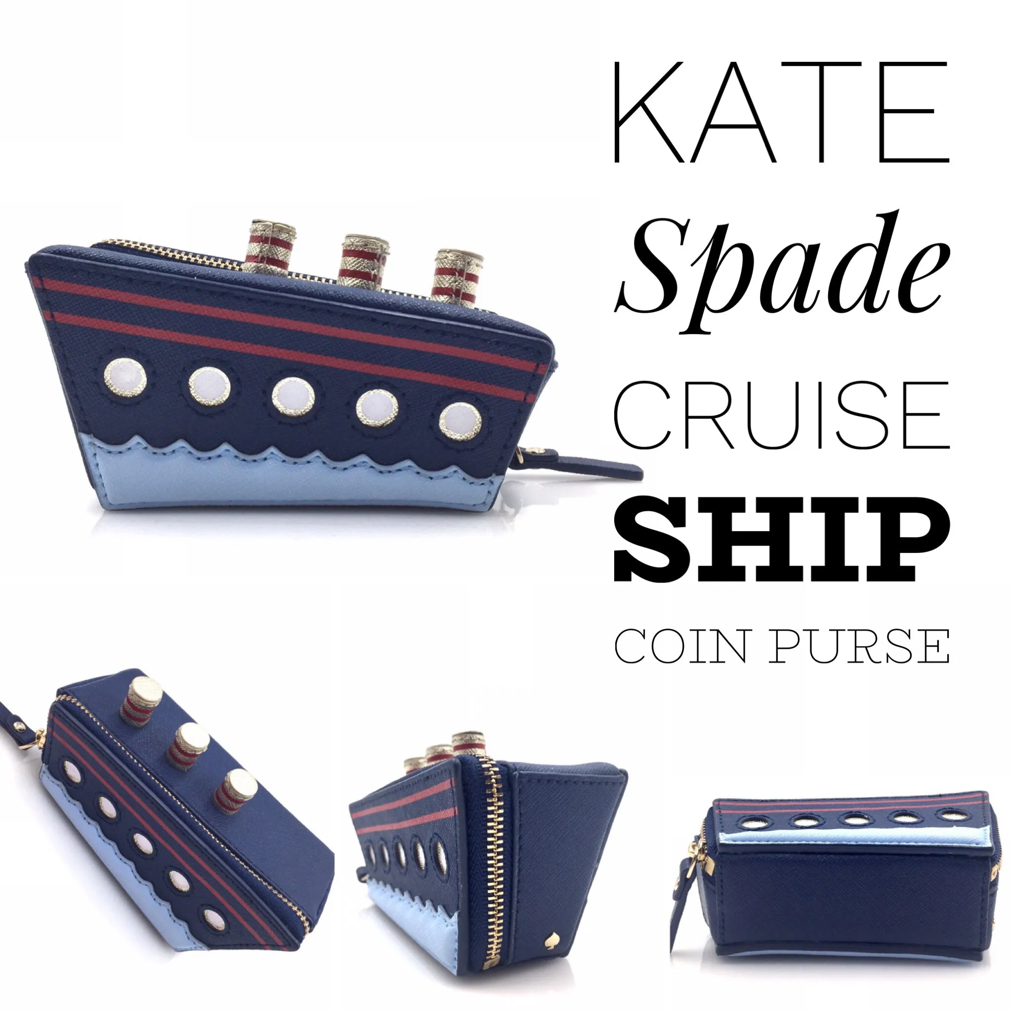 Expand Your Horizons Cruise Ship Coin Purse