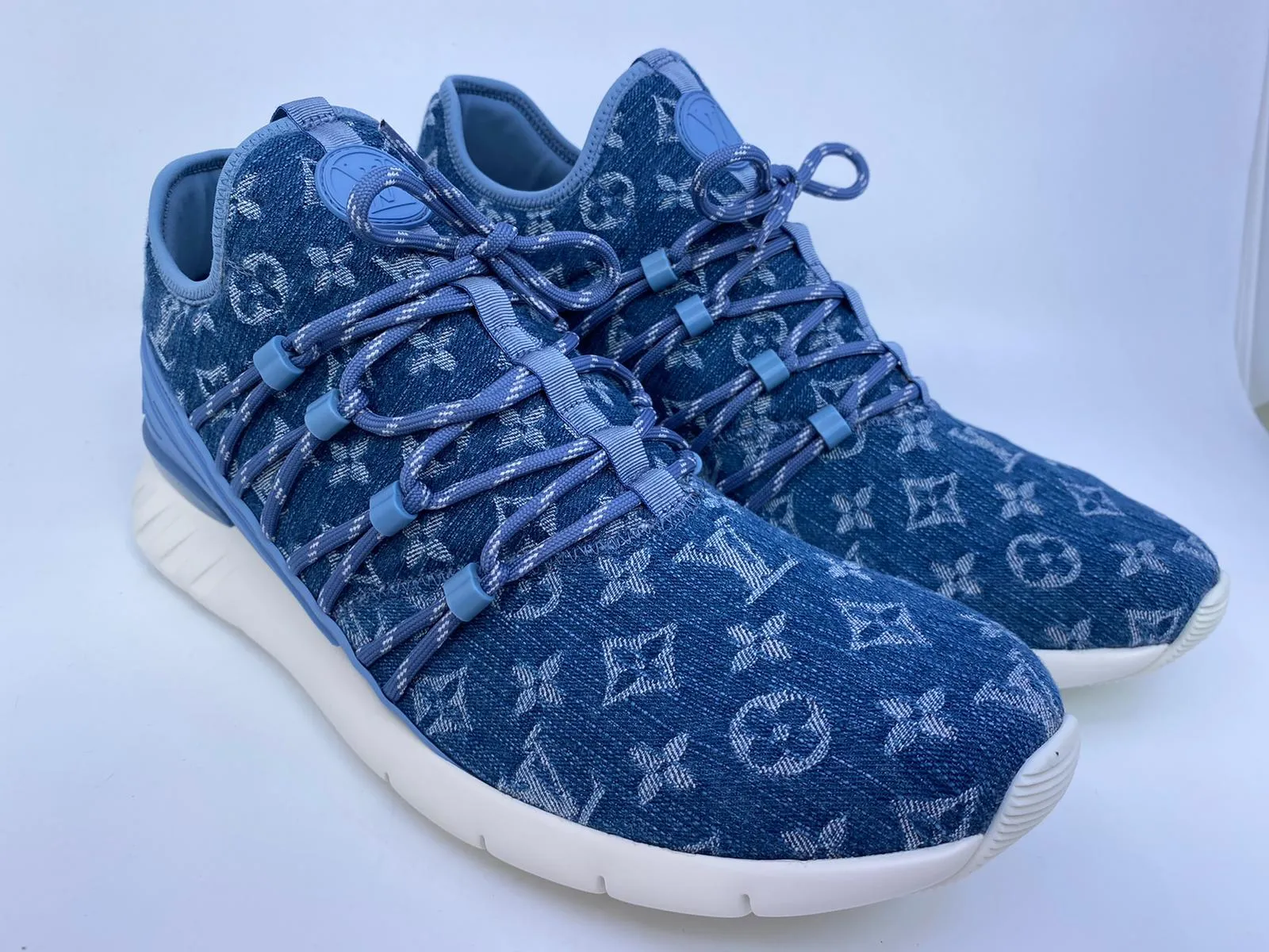 Fastlane Sneaker Monogram Denim