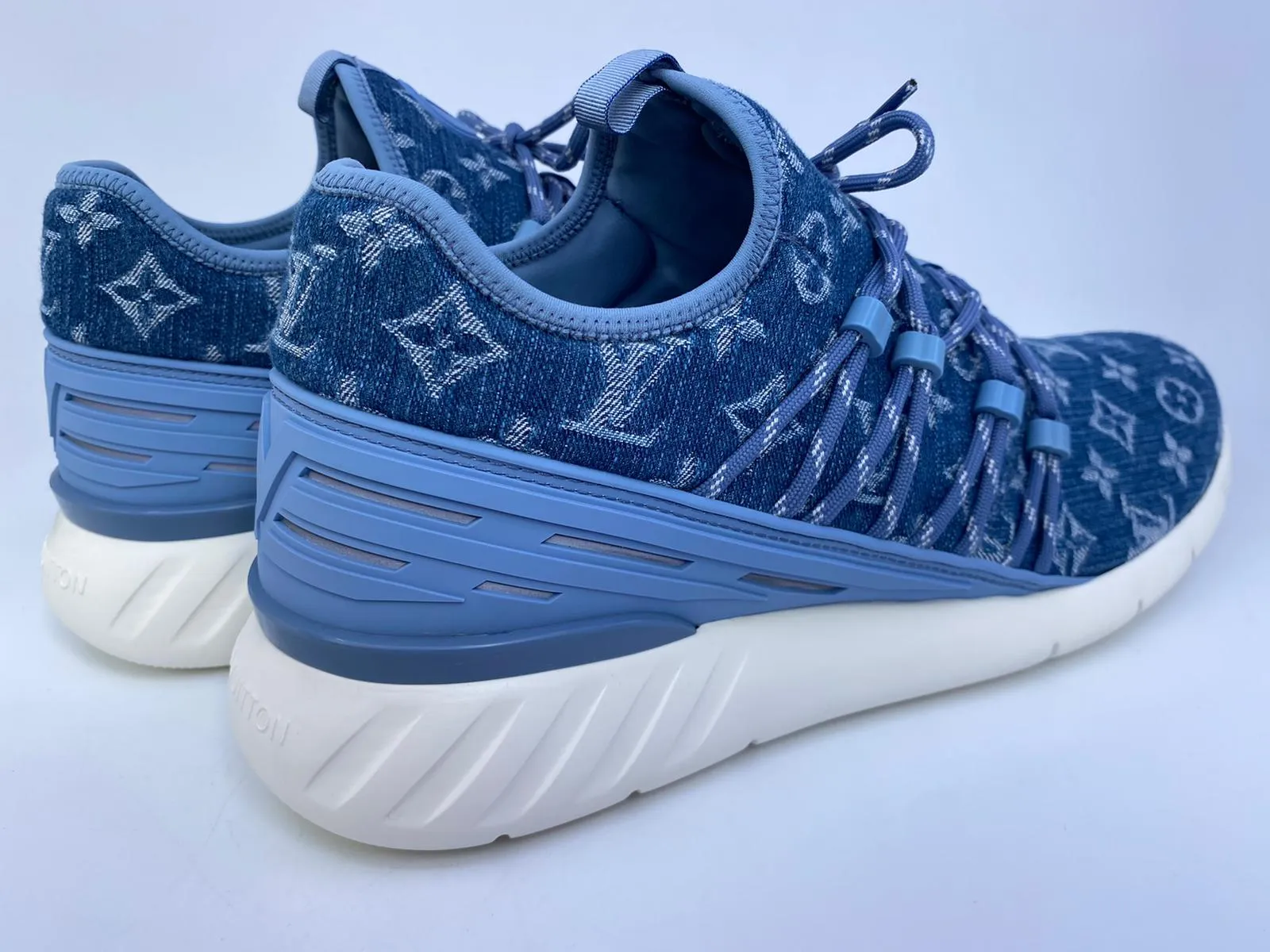 Fastlane Sneaker Monogram Denim