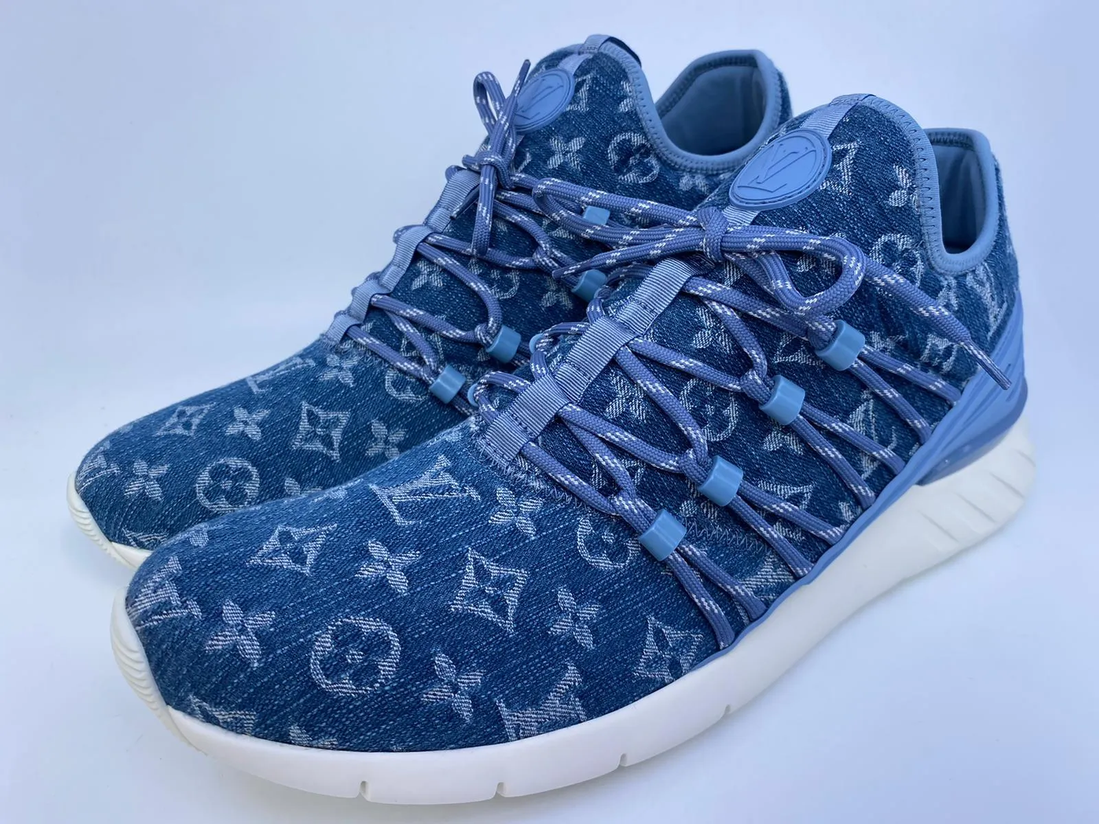 Fastlane Sneaker Monogram Denim