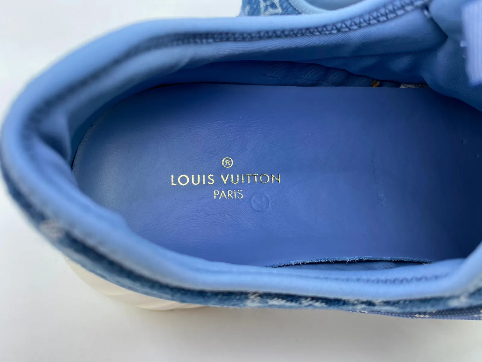 Fastlane Sneaker Monogram Denim