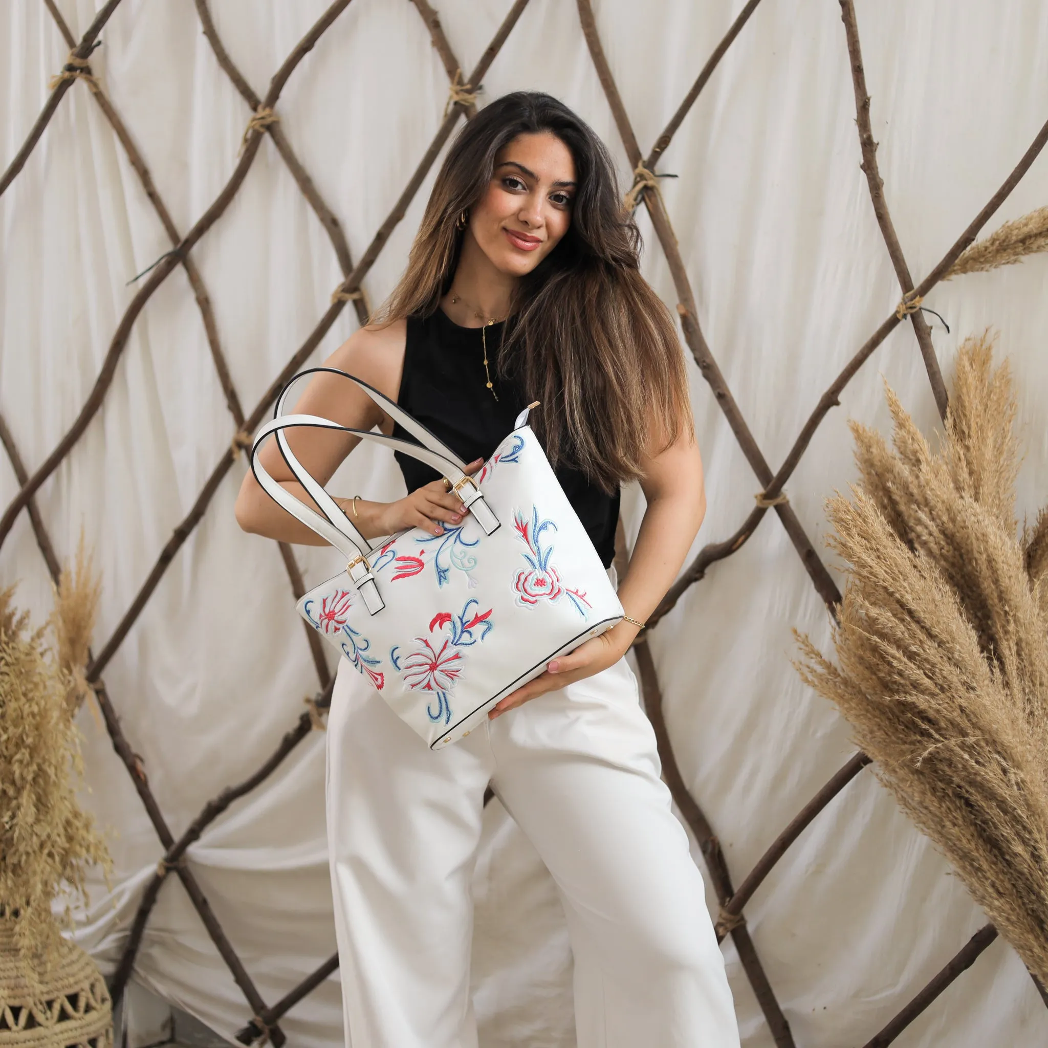 Floral Chic White
