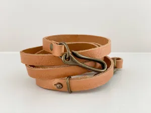 Genuine Leather Adjustable Crossbody Strap for Purse, Wallet or Clutch | Crossbody Strap