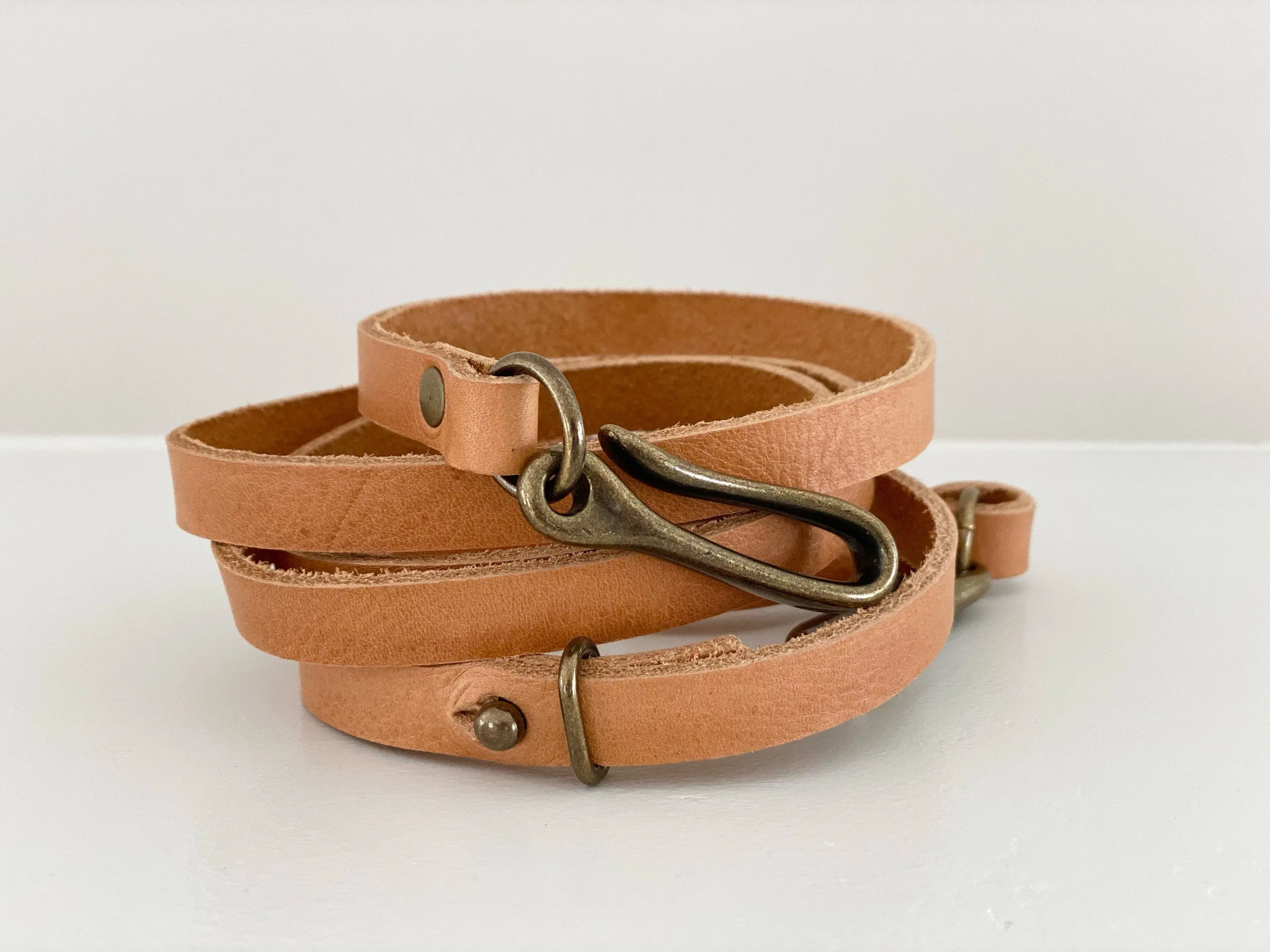 Genuine Leather Adjustable Crossbody Strap for Purse, Wallet or Clutch | Crossbody Strap