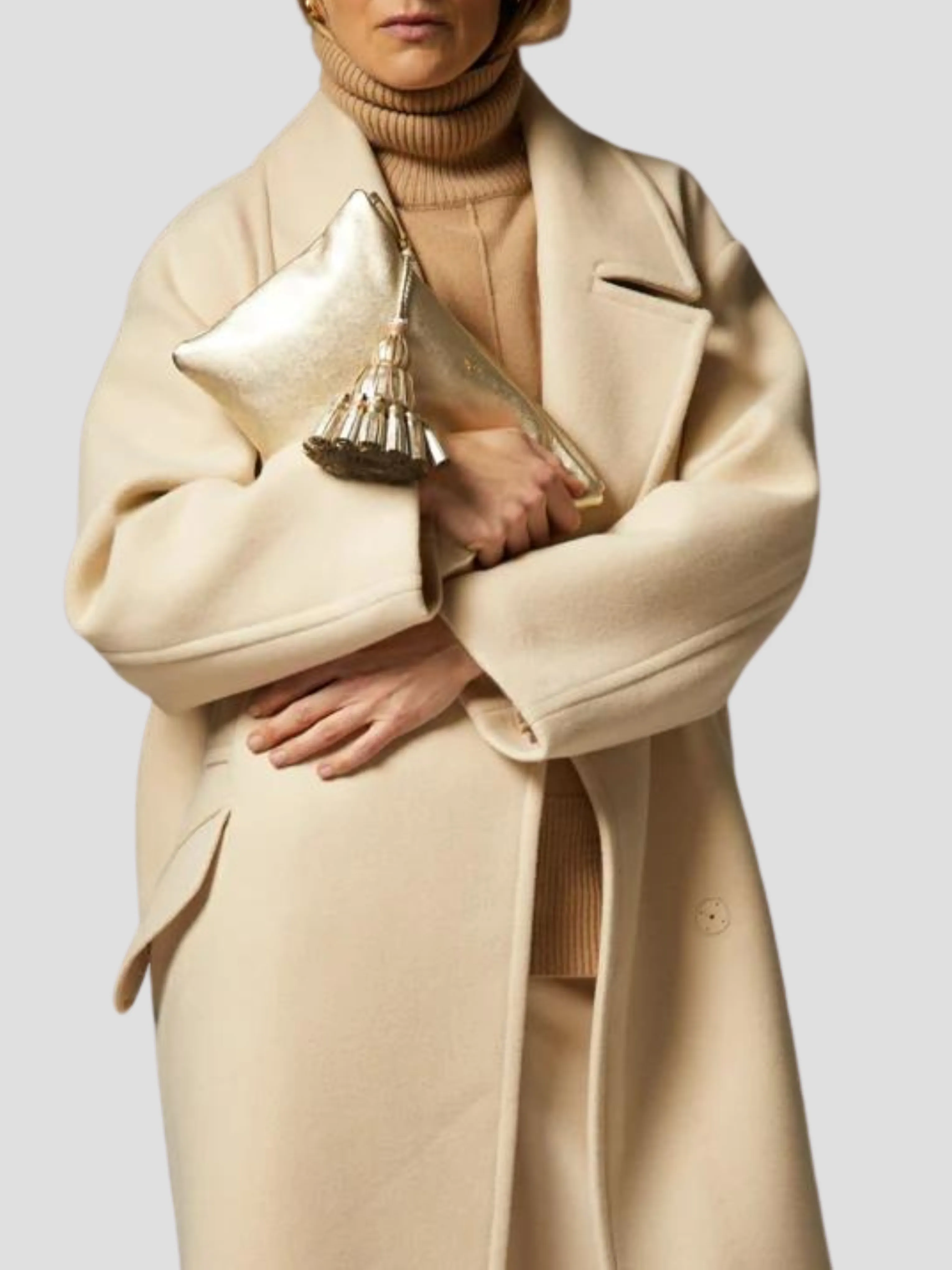 Georgiana Clutch in Gold