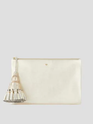 Georgiana Clutch in Gold