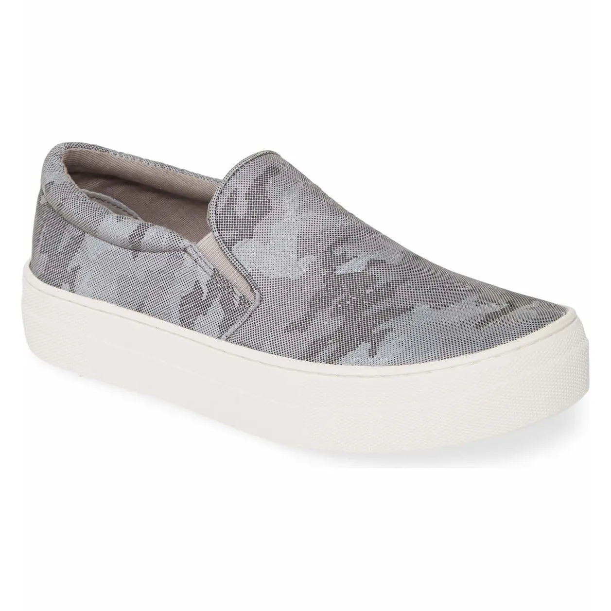 Gills Met Reflective Platinum Slip On Sneaker