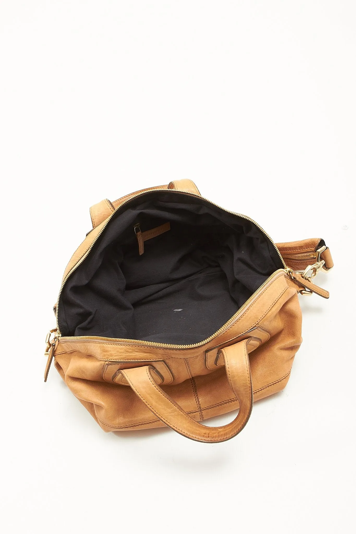 Givenchy Tan Leather Nightingale Medium Tote Bag
